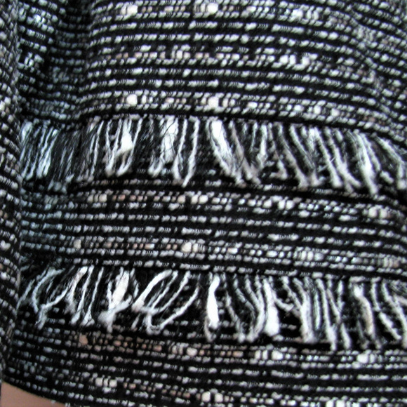 Jessica Howard Waist Jacket NWT Sz 16 Black/white - Picture 7 of 8